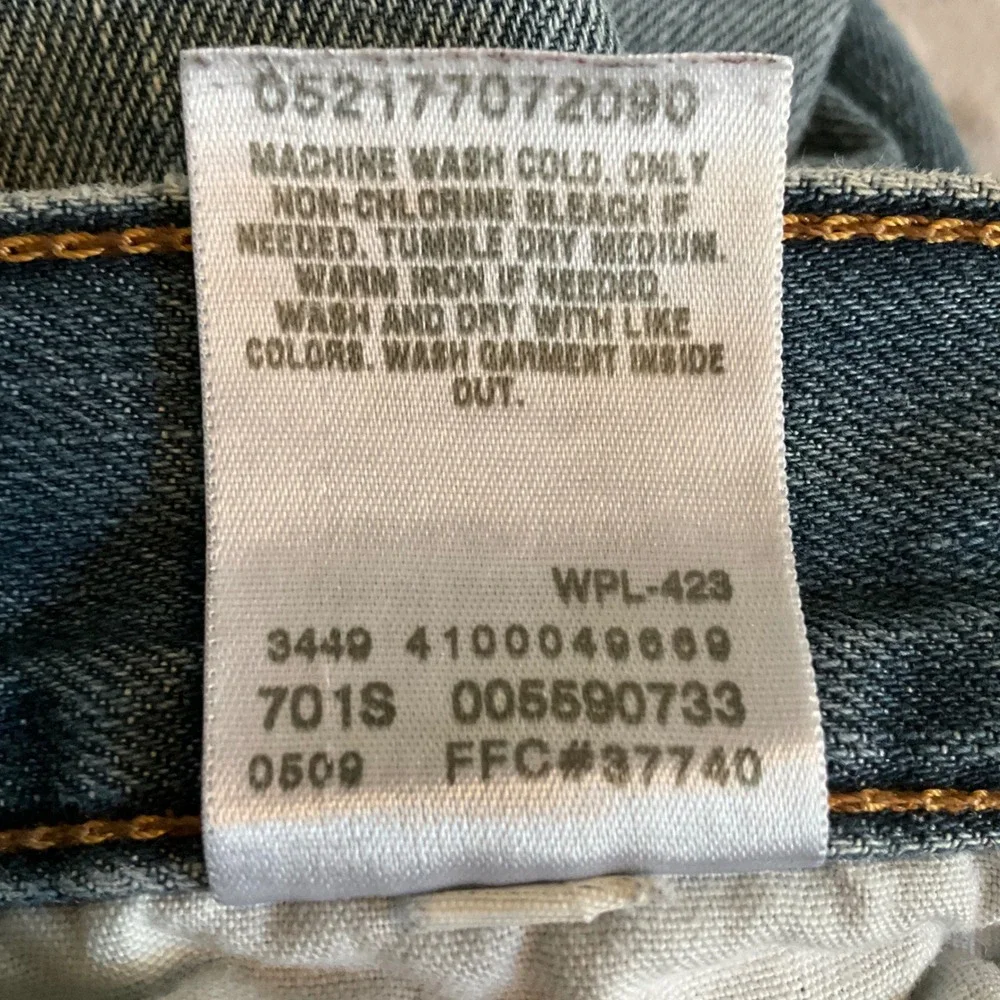 Levi's 559 Relaxed Straight Jeans Mens 32x30 Blue Vintage Denim 100% Cotton